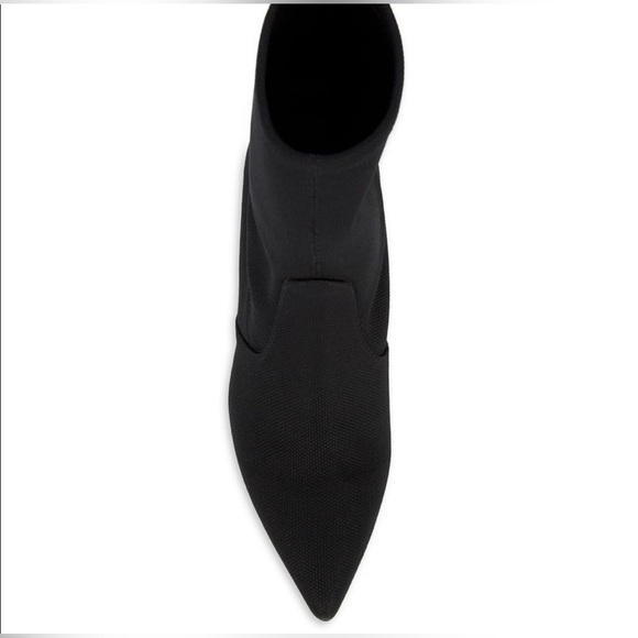 STUART WEITZMAN STUART 75 STRETCH BOOTIE, Black size 9.5 - Picture 4 of 9